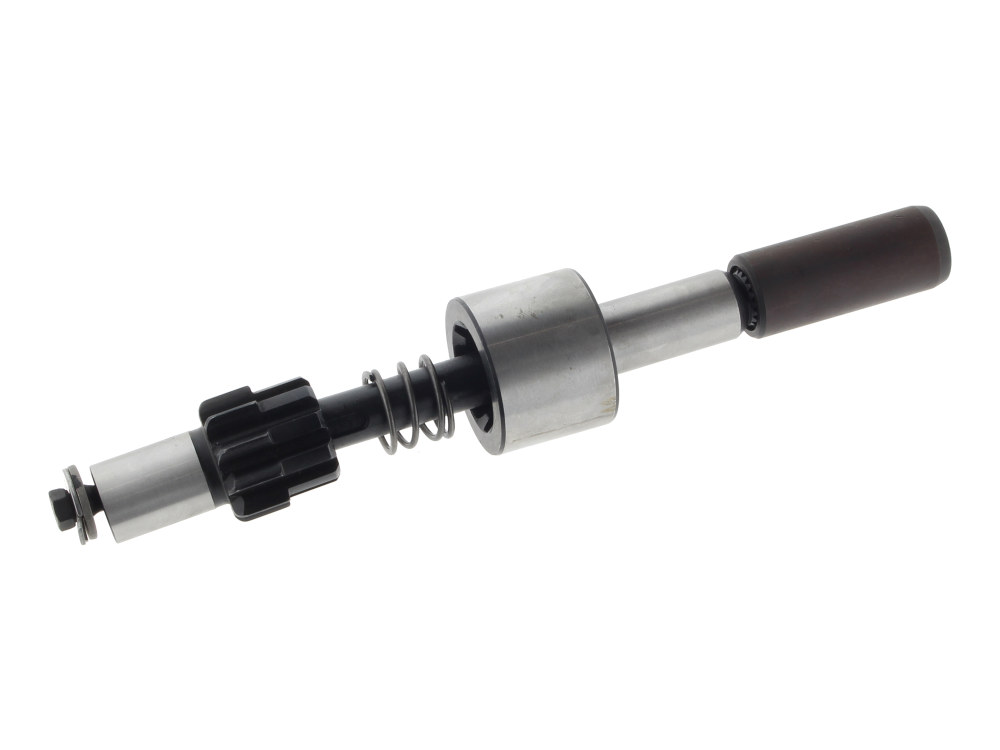 Starter Jackshaft Assembly With 10 Tooth Pinion Gear For OEM 102 Tooth Starter Ring. Fits Dyna 1994-2005, Softail 1994-2006, Touring 1994-2006 & FXR 1994