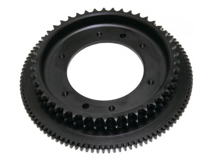 Starter Ring Gear with Clutch Sprocket. Fits Twin Cam 2007-2017 & Milwaukee-Eight 2017up