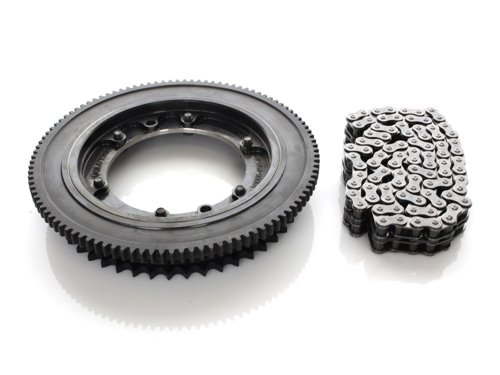 Starter Ring Gear Kit with Performance 49 Tooth Clutch Sprocket. Fits Touring 2017up.