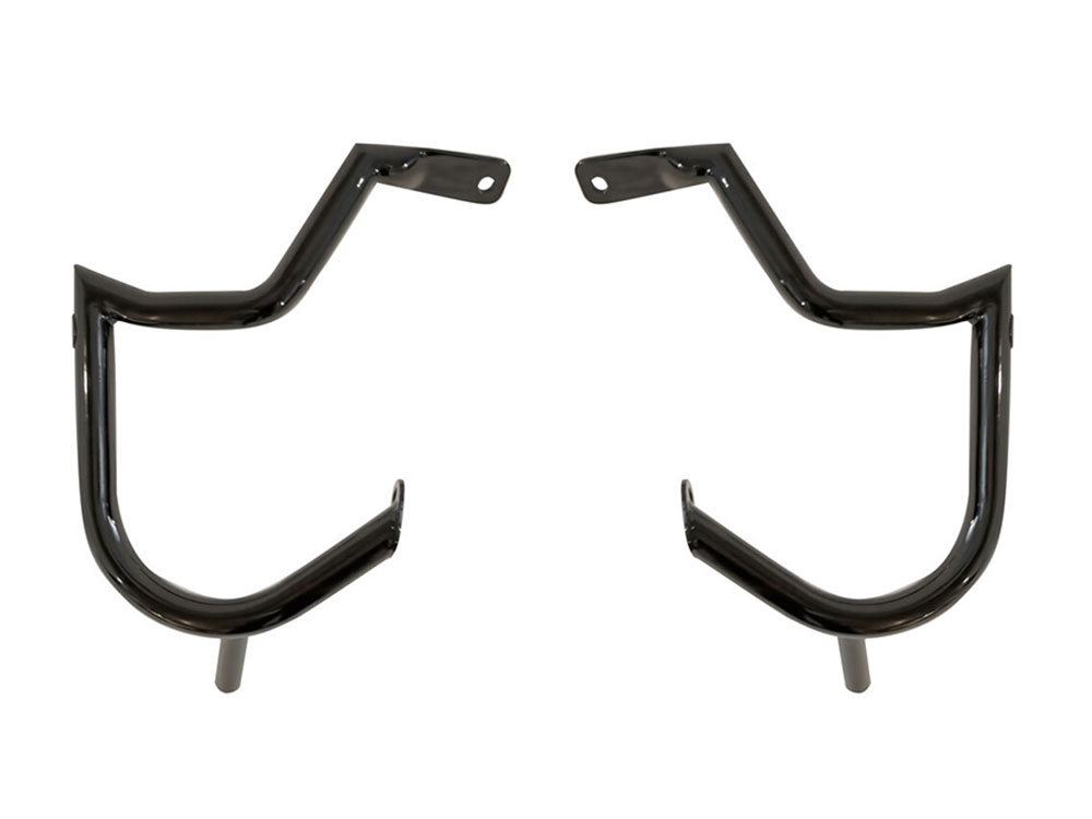 Venom Rear Crashbars - Gloss Black. Fits Touring 1997-2023