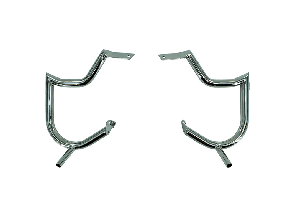 Venom Rear Crashbars - Chrome. Fits Touring 1997-2023