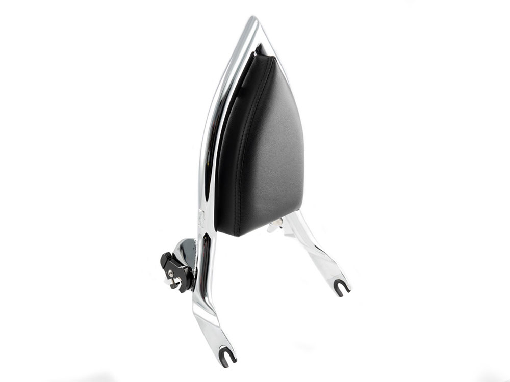 Diablo Sissy Bar Backrest - Chrome. Fits Touring 2009up.