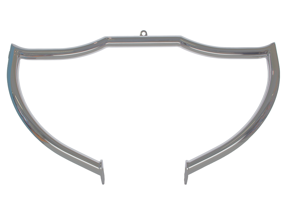 Shield Front Crashbar - Chrome. Fits Softail 2001-2017.
