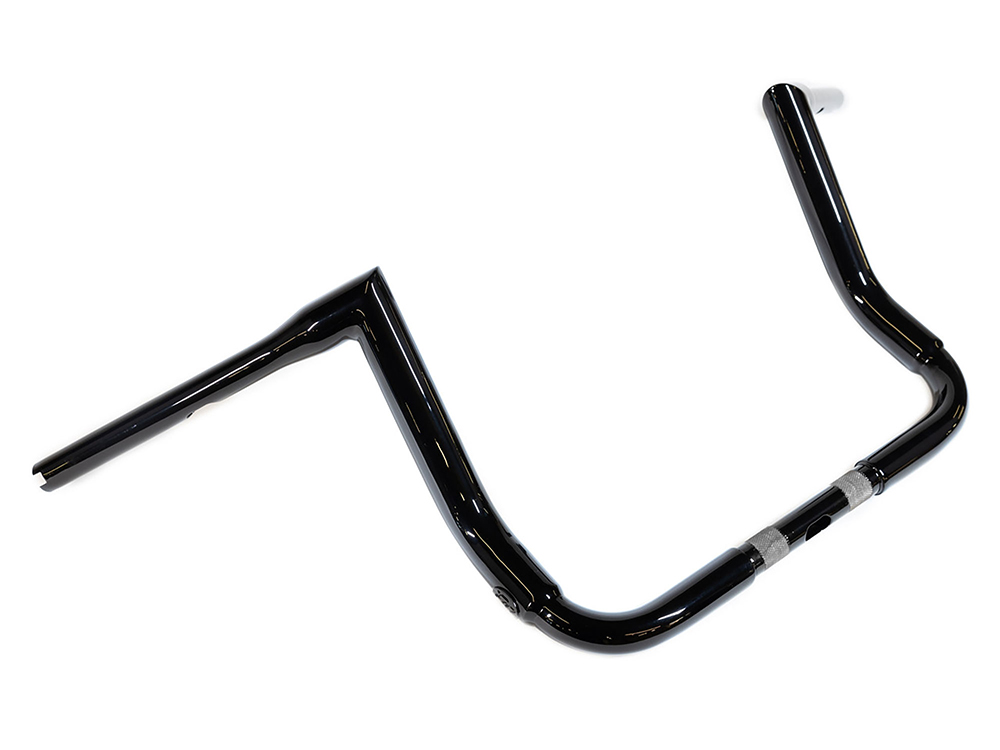 12in. x 1-1/2in. STS Miter Handlebar - Gloss Black. Fits Ultra Models 1996-2024 and Street Glide 1996-2023