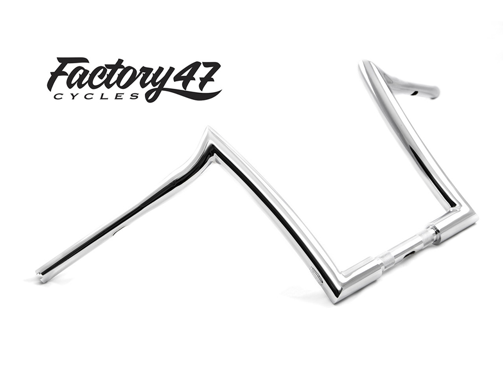 12in. x 1-1/2in. Signature Handlebar – Chrome. Fits Road Glide 2015-2023