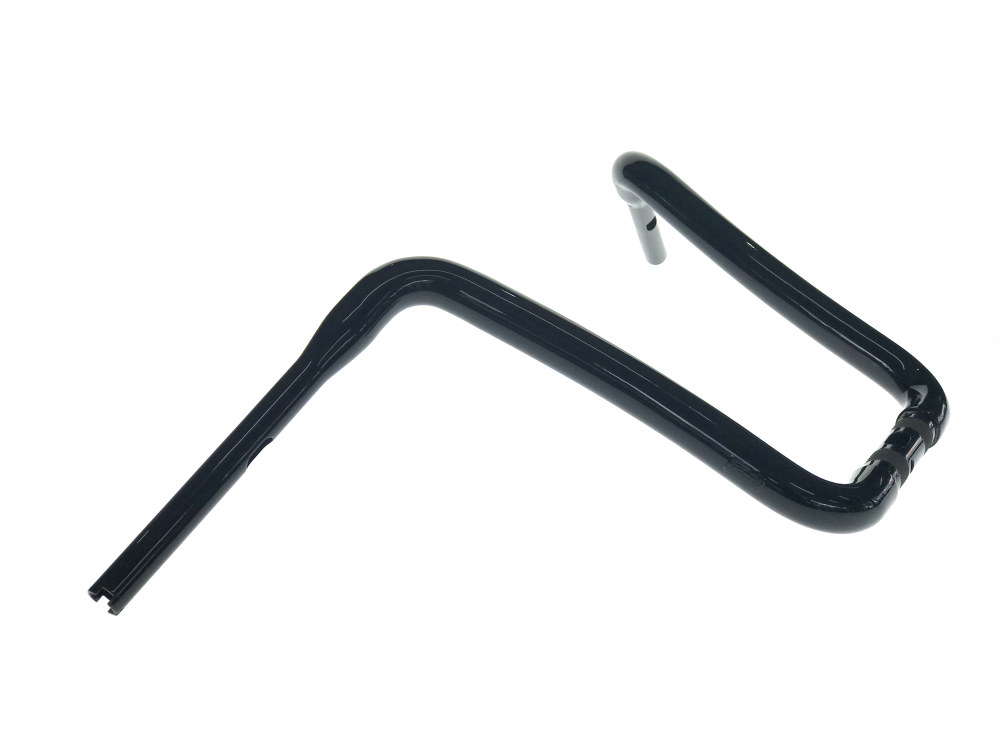 14in. x 1-1/2in. Legacy Rivera Handlebar – Gloss Black. Fits Road Glide & Road King Special 2015up Models.