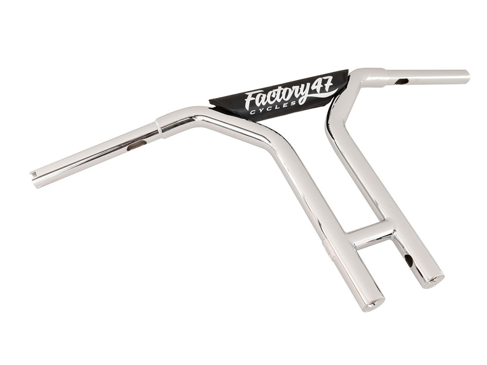 14in. x 1-1/4in. MX47 Straight T-Bar Handlebar - Chrome.