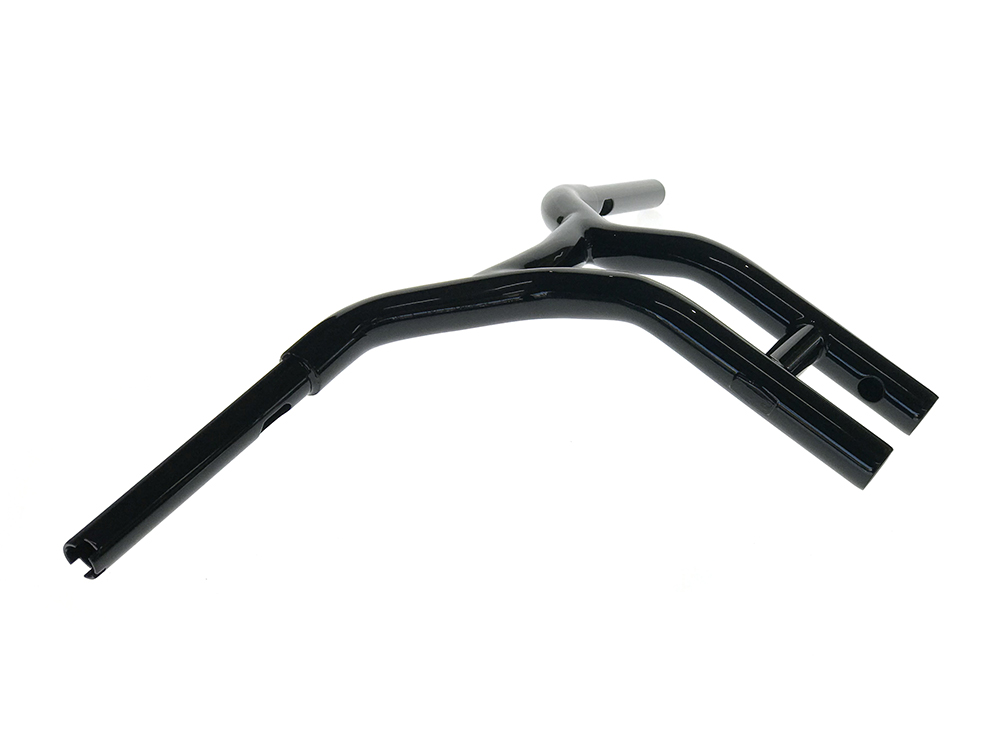 12in. x 1-1/4in. Cali Pullback T-Bar Handlebar - Gloss Black.