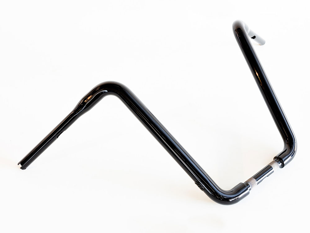 16in. x 1-1/2in. Royal Handlebar - Gloss Black.