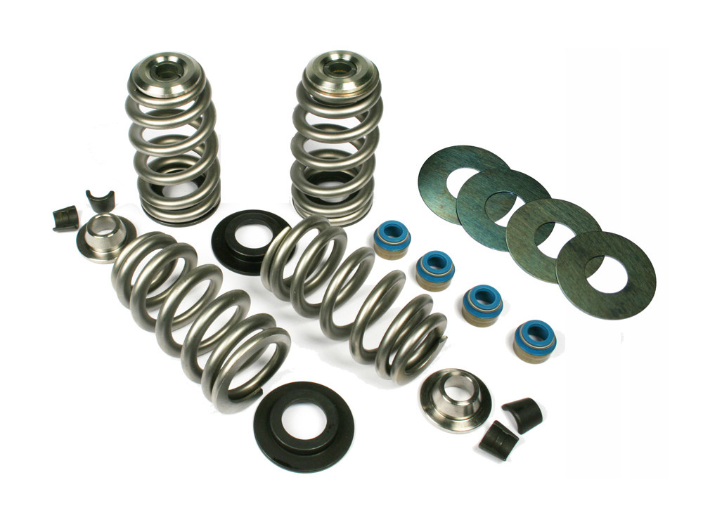 .650in. Lift Endurance Beehive Valve Spring Kit. Fits Twin Cam 2005-2017 & Sportster 2004-2021.
