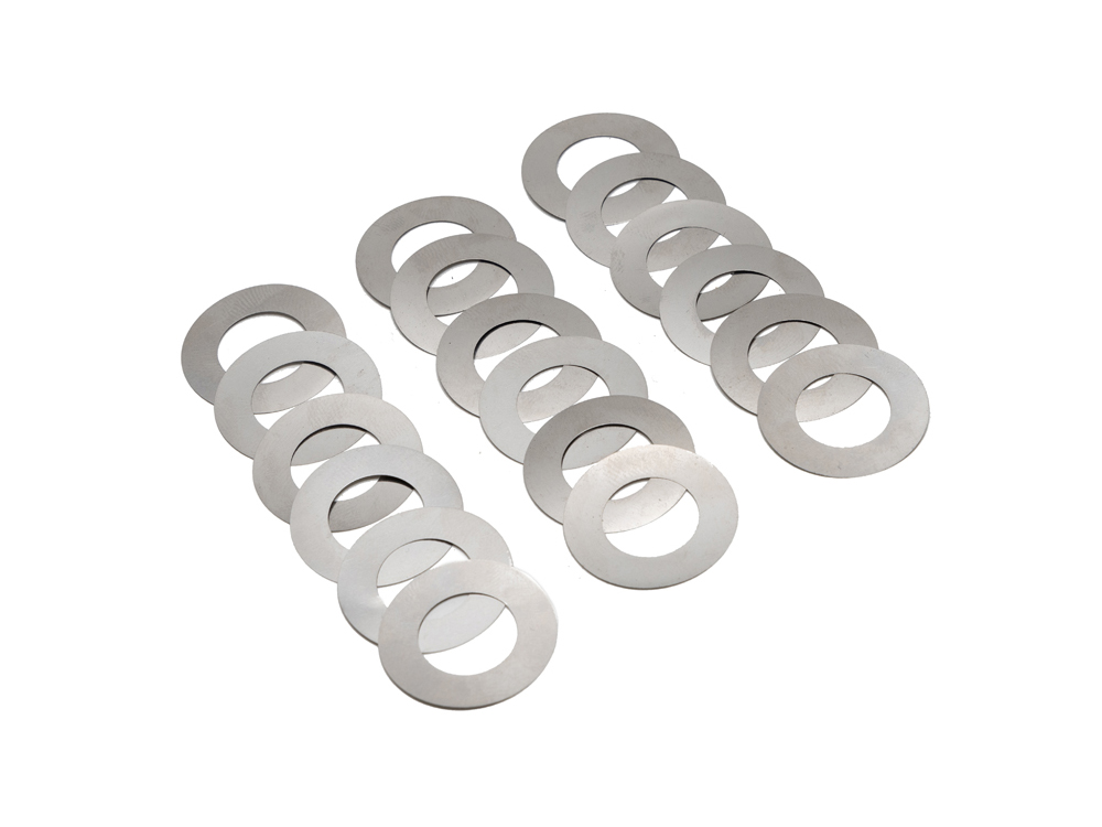 Rocker Arm Shaft Shim Kit - Pack of 18. Fits Milwaukee-Eight 2017up.