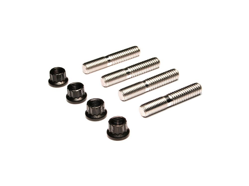 ARP Exhaust Port Studs & Nuts. Fits Big Twin 1984up & Sportster 1986-2021.