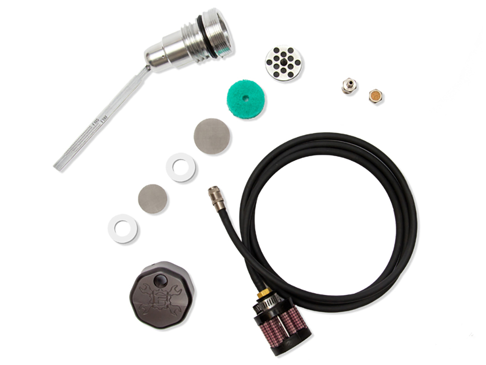 Vented Dipstick - Black. Fits Touring 2007-2016.