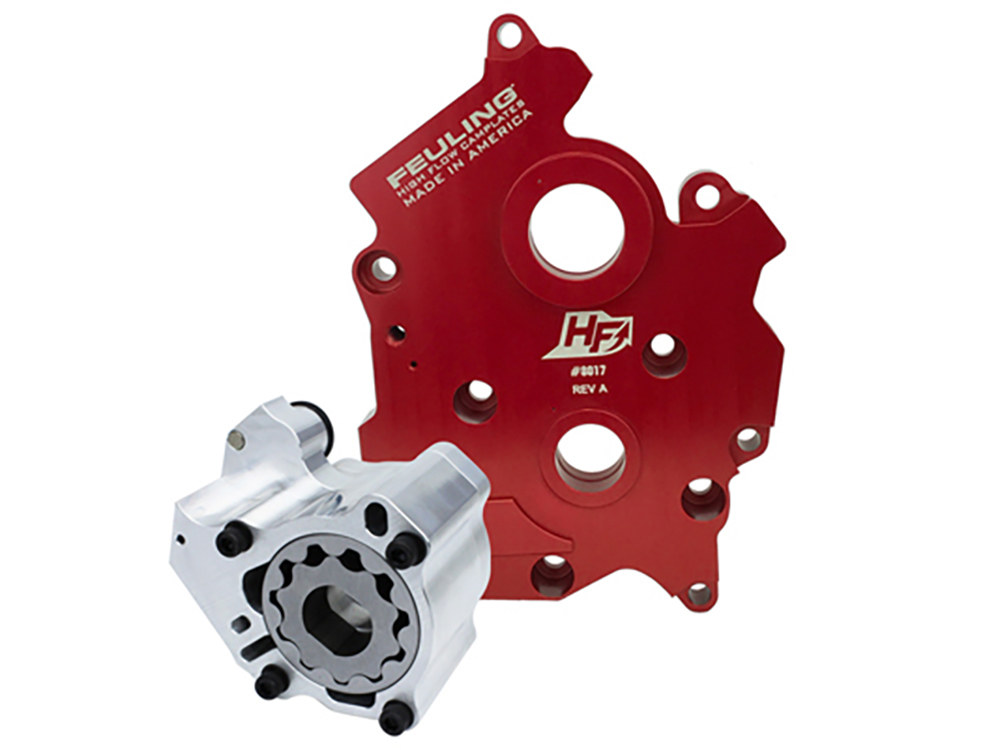 HP+ Oil Pump & Cam Plate Kit. Fits Milwaukee-Eight 2017up with Oil Cooled Engine.