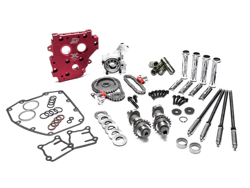 HP+ Cam Chest Kit with Reaper 525C Chain Drive Cams & Upgraded Hydraulic Cam Chain Tensioner Kit. Fits Twin Cam 1999-2006.