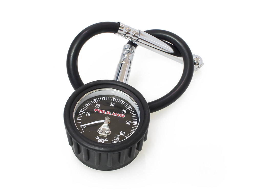 Tyre Pressure Gauge – 0-60 PSI Read Out. Black Face