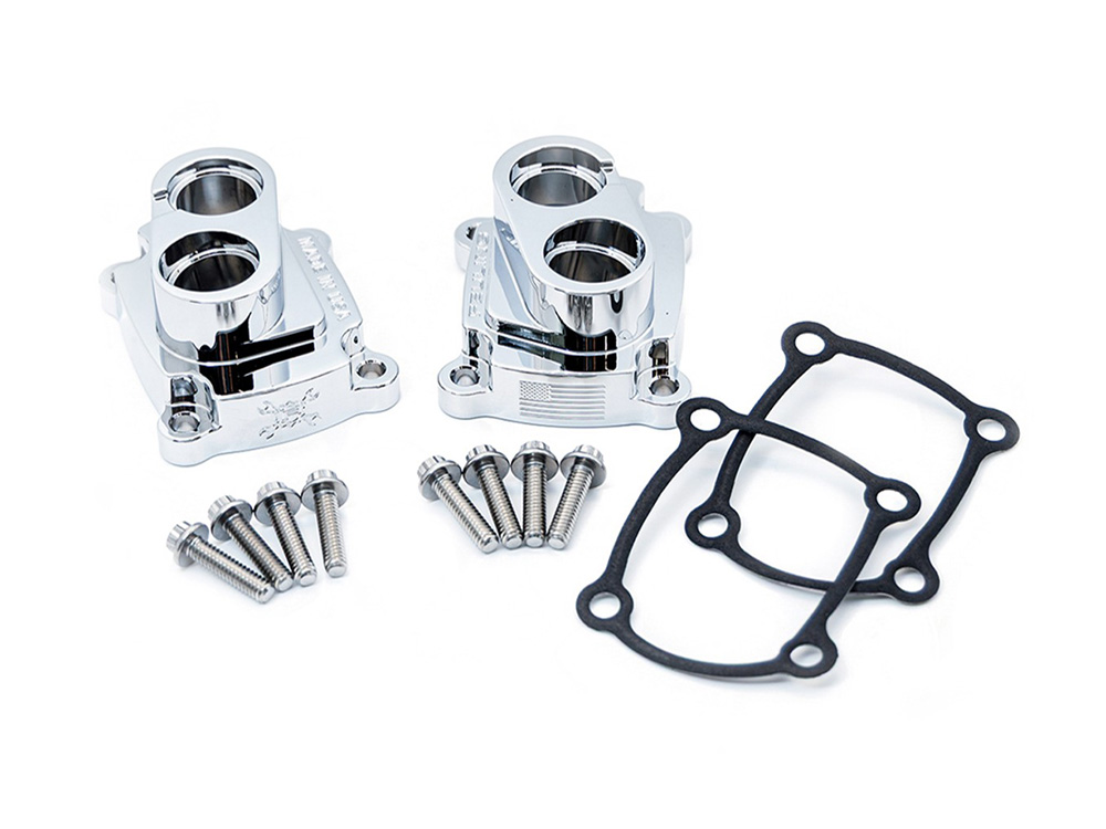 Feuling Lifter Block Cover Set - Chrome. Fits Milwaukee Eight 2017up