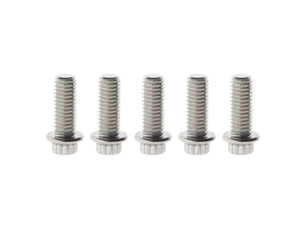 Rear Disc Bolts – Stainless 12 Point ARP. 3/8in.-16 x 1.0in.. Fits Most HD models 1997up.