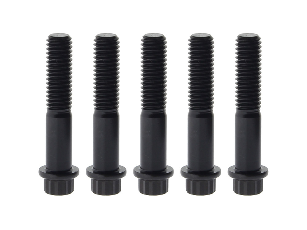 Rear Pulley Bolts – Black 12 Point ARP. 7/16in.-14 x 2.25in.