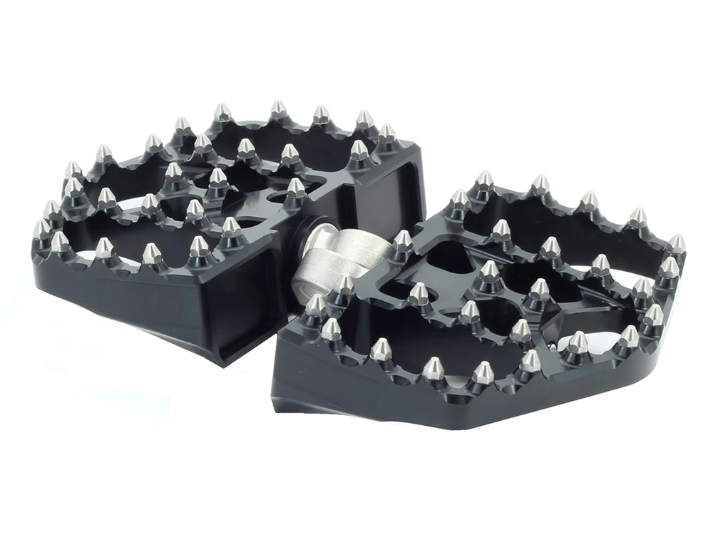 V4 MX Mini Floorboards with HD Male Mount - Black.