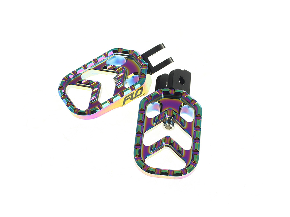 Savage Series Footpegs - Jet Fuel. Fits Softail 2018up Front Rider