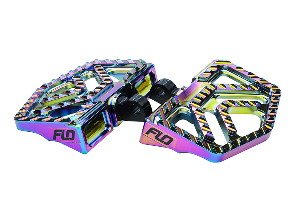 Savage Series Mini Floorboards with HD Male Mount - Jet Fuel