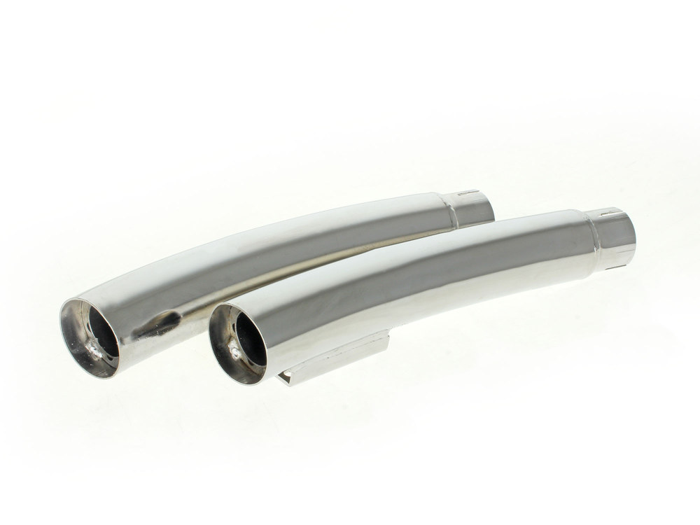 Replacement Quiet Mufflers for Radical Radius Exhaust. Fits Indian Cruiser 2022up, Sportster S 2021up & Nightster 975 2022up