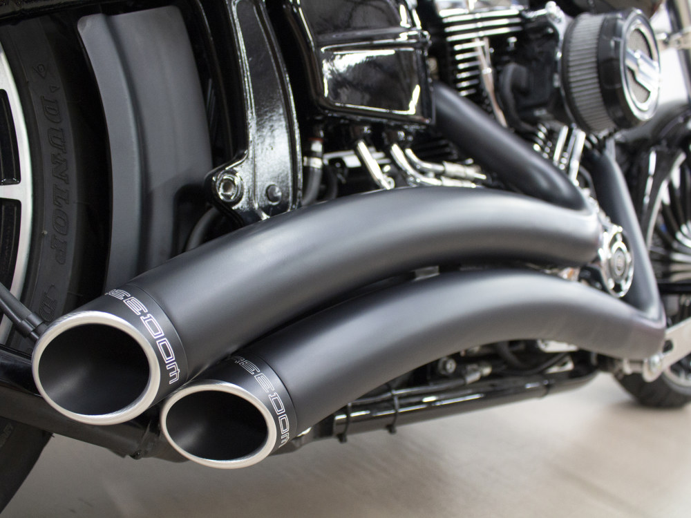 Motorcycle Exhaust Muffler Heat Shield Steel Curve Exhaust Pipe Cover Black 