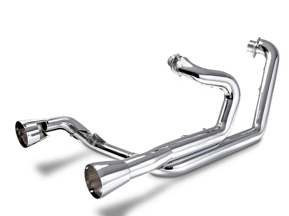 True Dual Headers – Chrome. Fits Indian Challenger 2020up.