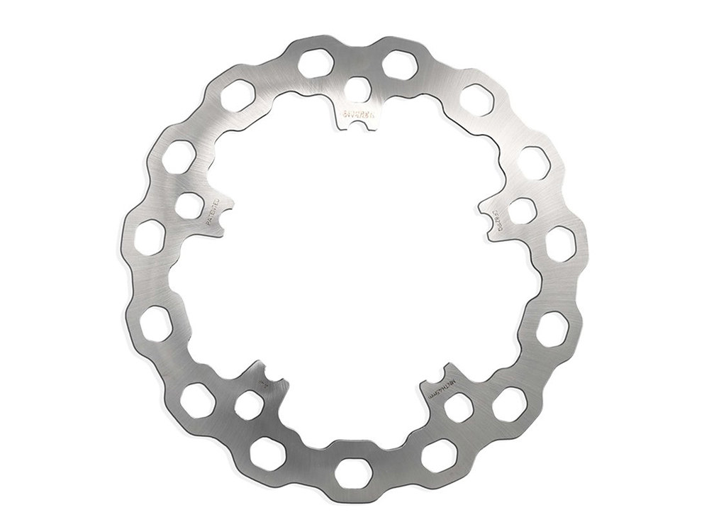 11.8in. Front Cubiq Disc Rotor – Stainless Steel. Fits V-Rod & Dyna 2006-2017 Models with OEM Cast Wheel.
