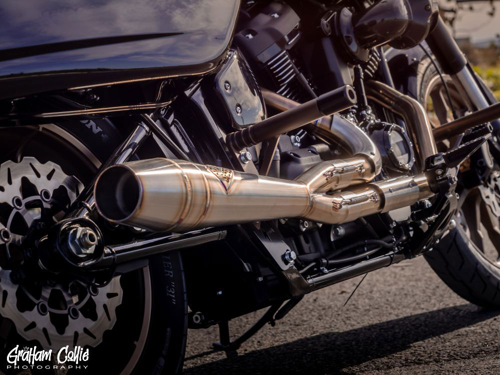 GBRAKES 11.5in. Rear Floating Wave Disc Rotor with Black Carrier. Fits Big Twin 2000up & Sportster 2000-2010.