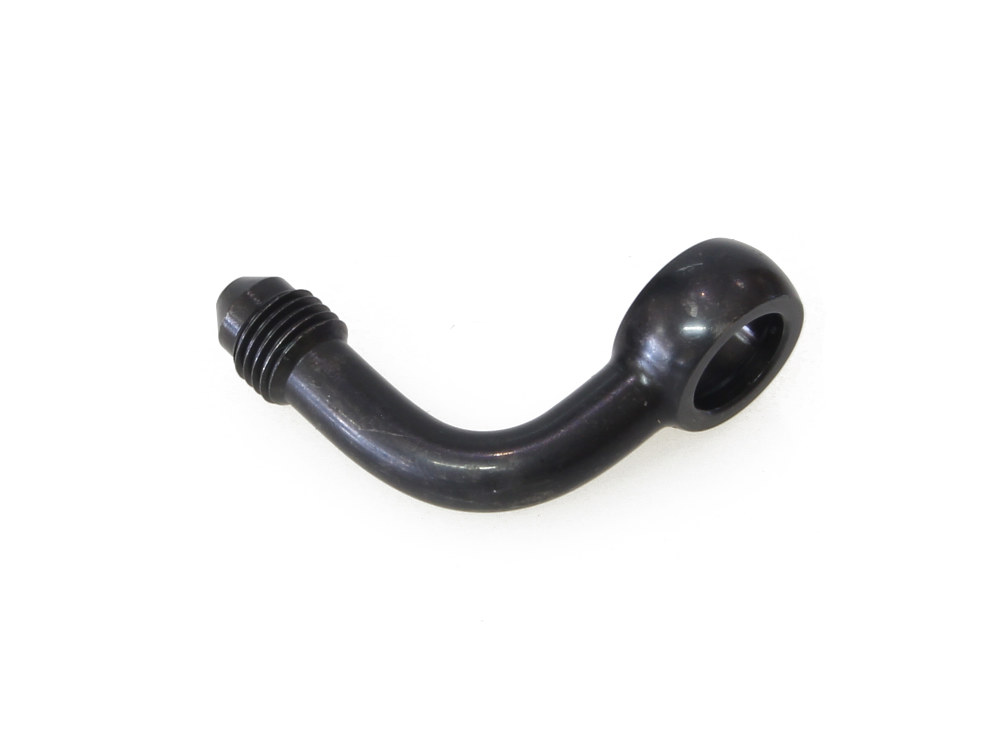 Black 3/8in. ID, 90 Degree Banjo. Fits Hide-A-Line Micro Line.