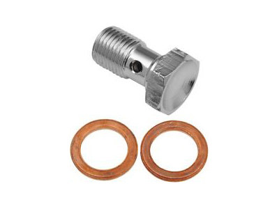 12mm M12 x 1.50 Banjo Bolt - Chrome.
