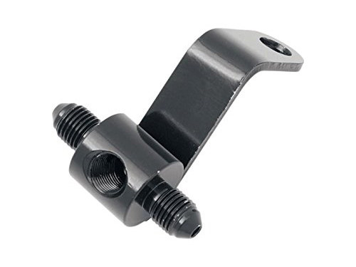 AN3 Rear Brake Tee - Black. Fits Softail 1987-1999 & Touring 1992-2003.