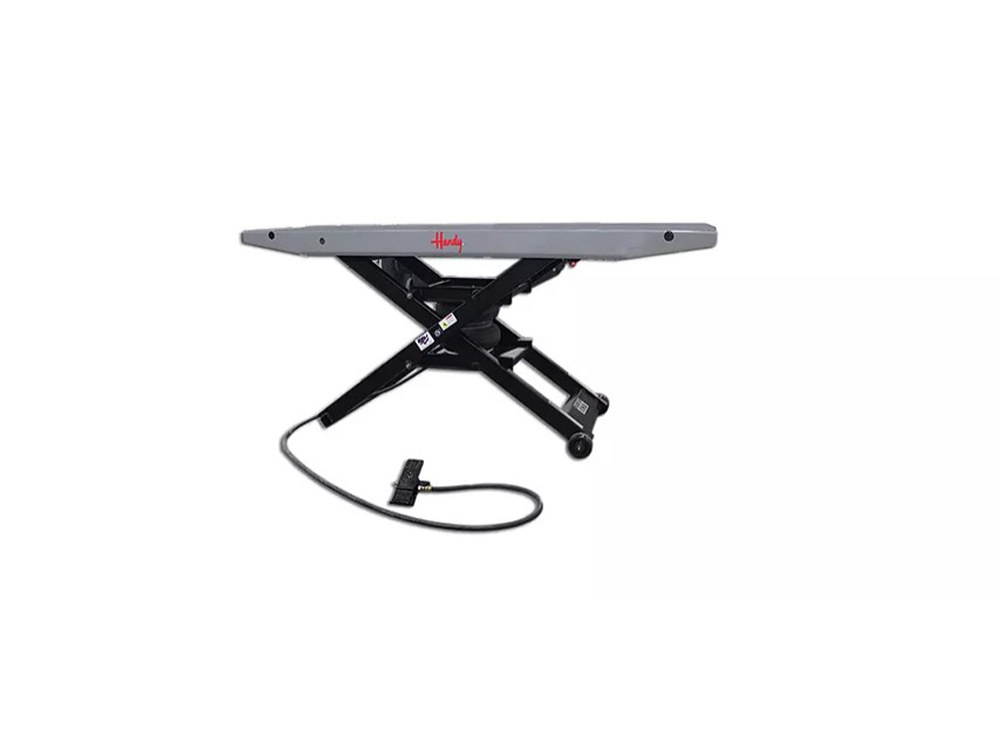 Standard Bike Lift with Lifting Capacity of 1200 lbs & 24in. x 80in. Deck - Gray.