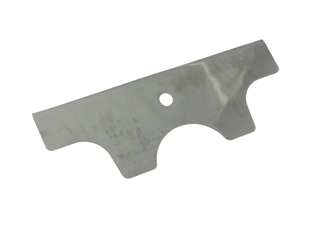 Lower Triple Tree Cover - Chrome. Fits Softail 1986-1999