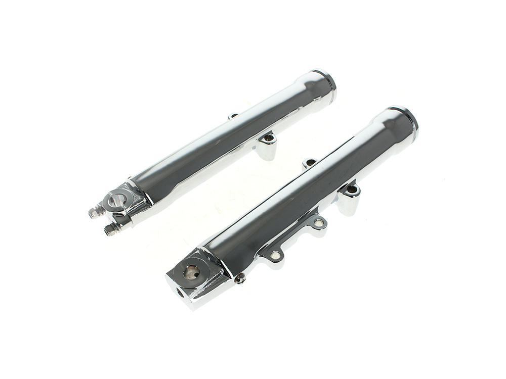 Fork Sliders - Chrome. Fits FL Softail 1986-1999