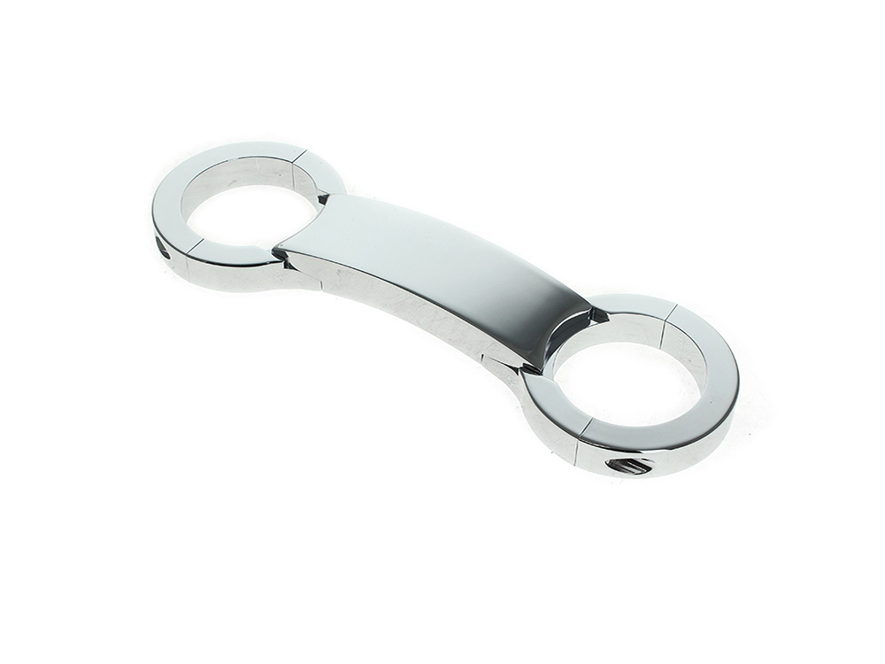 Billet Aluminium Fork Brace - Chrome. Fits 49mm Dyna Mid-Glide 2006-2017