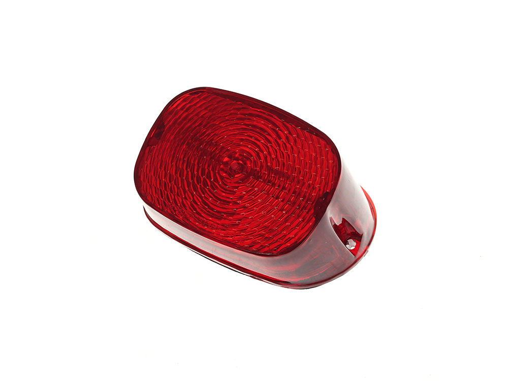 Taillight Lens - Red. Fits most Big Twin & Sportster 1999 - Early 2003
