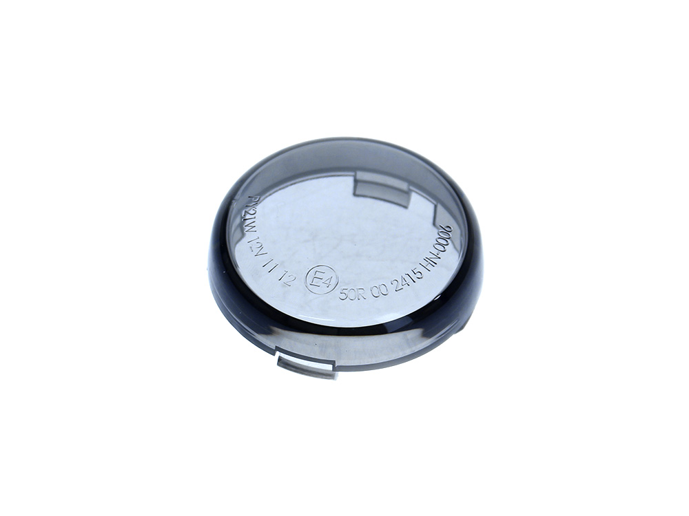 Turn Signal Lens - Smoke. Fits most Big Twin & Sportster 2002up - Rollies Speed Shop