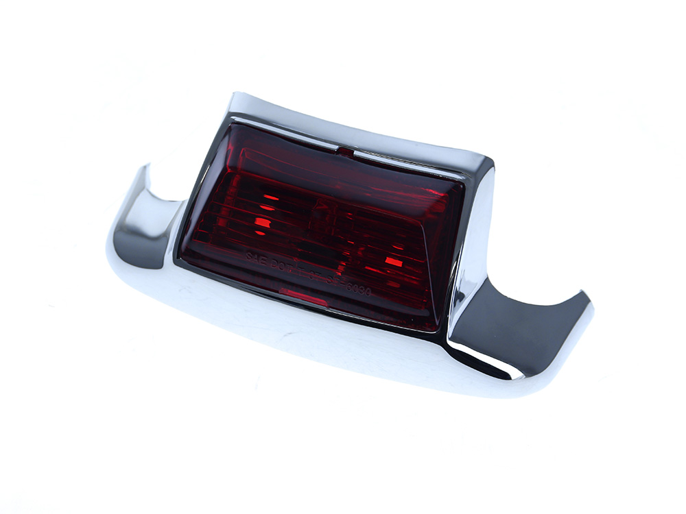Rear Fender Tip Light with Red Lens. Fits Touring 1999-2008 & FL Softail 1999-2003 - Rollies Speed Shop