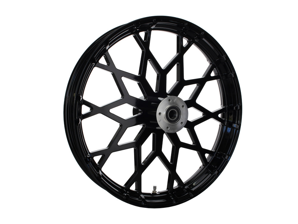 21in. x 3.25in. Marquise/Prodigy Replica Wheel - Gloss Black. Fits Touring 2008up