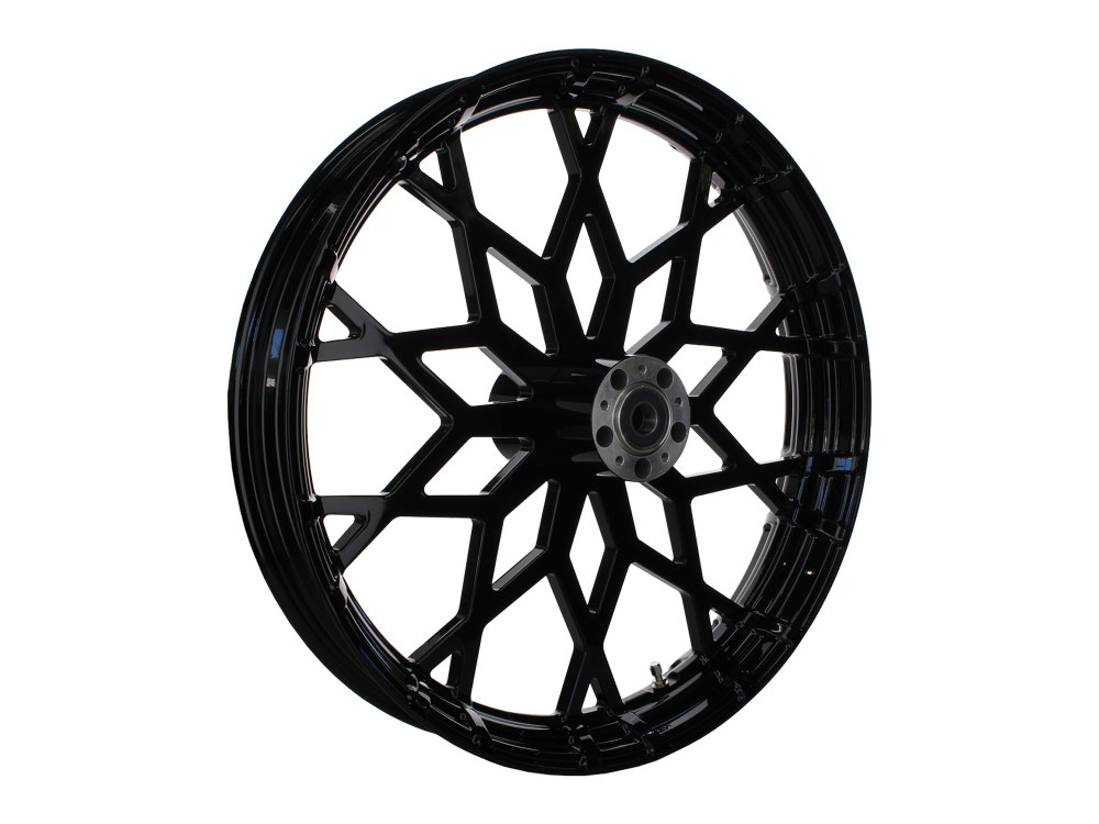 23in. x 3.75in. Marquise/Prodigy Replica Wheel - Gloss Black. Fits Touring 2008up