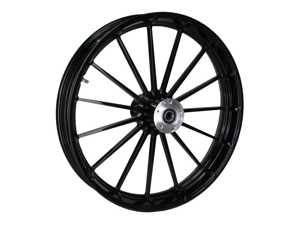 23in. x 3.75in. Tempest/Talon Replica Wheel - Gloss Black Powdercoat. Fits Touring 2008up.