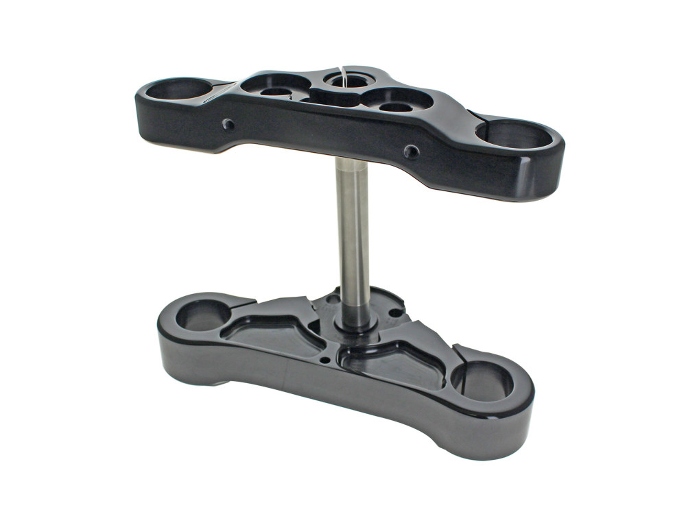 6 Degree Raked Triple Tree Kit - Black. Fits Breakout 2018up with 26in. Wheel Upgrade.