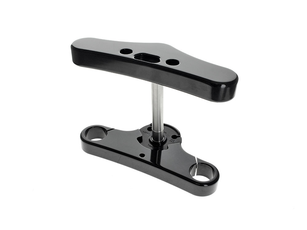 6 Degree Raked Wide Glide Triple Tree Kit - Black. Fits Breakout 2018up.