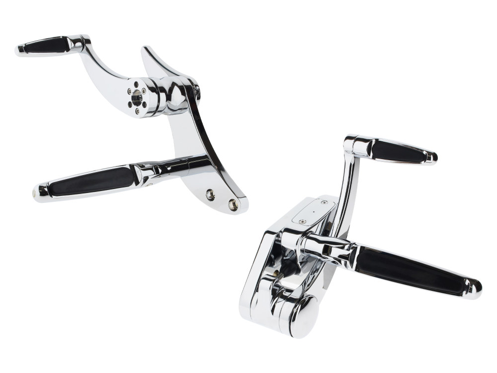 Forward Controls – Chrome. Fits Softail 2018up. Length Adjustable.