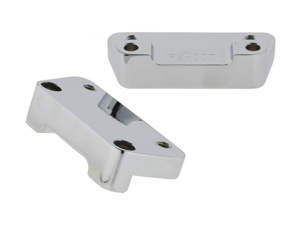 Fender Spacer Kit - Chrome. Fits Touring 1984-2013 with 21in. or 23in. Wheel & OEM Fender