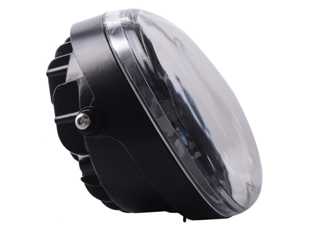 5-3/4in. LED HeadLight Insert with DRL – Black. Fits Night Rod Special ...