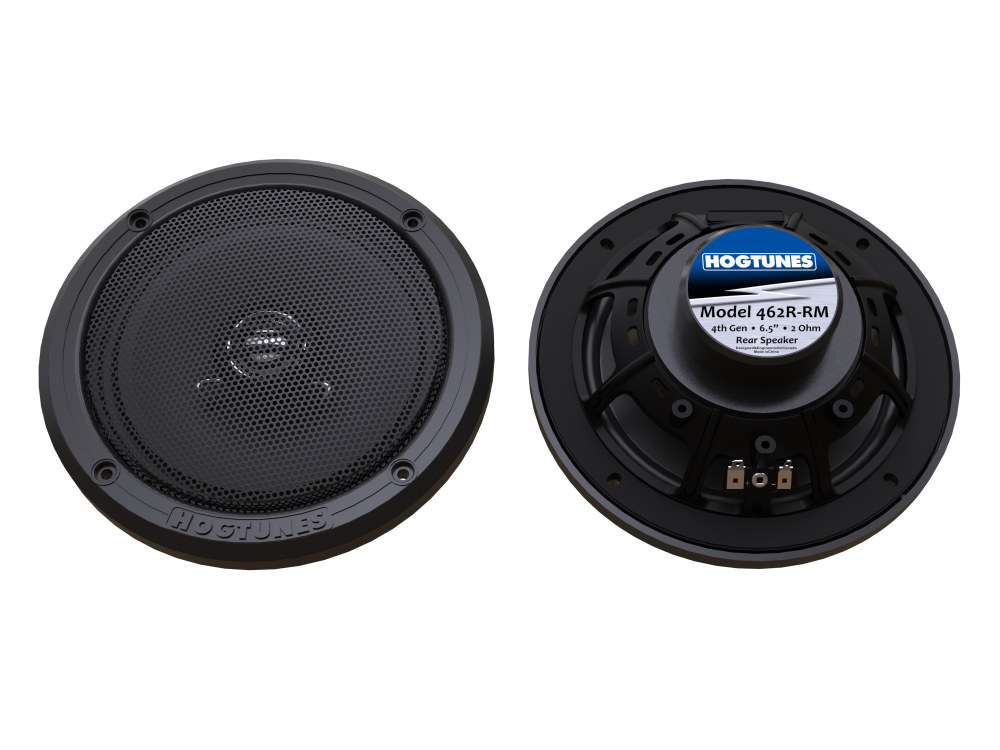 Hogtunes 6.5in. Rear Speakers. Fits Touring 2014up.